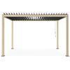 Bizzotto Ocean Natural Antracite Pergola Bioclimatica Alluminio 3×4 m