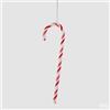 EDG Enzo De Gasperi Addobbo Candycane Pvc H 20 Cm White Red