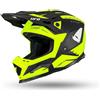 Ufo Casco Moto Cross Enduro Ufo ECHUS Nero Giallo Fluo