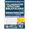 Nld Concorsi Manuale concorsi per collaboratore e istruttore bibliotecario. Teoria e quiz 2026. Con espansione online