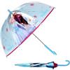mybagstory - Ombrello per bambini - Frozen - Blu - Materna - Vacanza - Ombrello ragazza - 73 cm - Idea regalo - Leggero - Compatto - Apertura manuale - Resistente - Antipizzico, blu, Medium