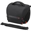 Sony LCS-SC8 Custodia morbida compatta per fotocamera, Nero