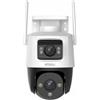 IMOU IPC-S7XP-10M0WED Cruiser Doppia telecamera Wi-Fi da 10MP per esterni Doppio obiettivo 5MP+5MP Zoom digitale 8× Rilevamento AI di persone e veicoli Audio bidirezionale Deterrenza attiva IP66