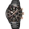 Festina Orologio Uomo Analogico in Acciaio Inossidabile Ceramica Nero - Movimento al Quarzo - Cronografo - Calendario - Vetro Zaffiro ad Alta Resistenza - Impermeabile 10 ATM F20577/1 Ceramic