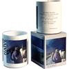 Cereria Di Giorgio - Candela Profumata in Vaso di Porcellana con Decorazione Artistica - Collezione Naive - Profumazione Pub Walk all'erba marina - Durata 44 ore
