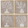 Home ESPRIT Quadro Vaso scandinavo 30 x 2 x 30 cm (2 pezzi)