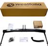 Westfalia Gancio Traino Fisso per VW Tiguan, 11/2007-03/2016, Viene fornito come un set con un kit di cablaggio Westfalia specifico per veicoli a 13 pin