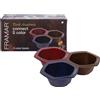 FRAMAR Dark Academina Connect & Color Bowls 3pz