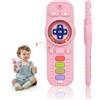CLDY Massaggiagengive per bambini, giocattolo telecomando, 1 anello massaggiagengive telecomandato in silicone, senza BPA, stimola e massaggia le gengive dolorose, regali per neonati dai 3 mesi (rosa)
