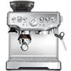 Sage - The Barista Express - Macchina Caffè Espresso con Cono Integrato, Pre-infusione a Bassa Pressione e Lancia Vapore Manuale per il Latte - Sesamo Nero, Lattiera