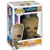 Funko Pop! Movies: Guardians Of The Galaxy 2 - Groot - Figura in Vinile da Collezione - Idea Regalo - Merchandising Ufficiale - Giocattoli per Bambini e Adulti - Movies Fans