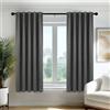 Deconovo Tende Oscuranti per Interni 70x150 cm, 2 Pezzi, Grigio Chiaro - Termiche Isolanti e Moderne con 3 Modi di Montaggio - Ideali per Finestre Camera da Letto e Soggiorno
