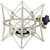 SUUNTOK U87 Ai Shock Mount, supporto per microfono compatibile con Neumann U87 Ai, U67 Set, U89 i e TLM 67 microfono a condensatore di SUUNTOK, argento