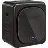 HOMCOM Asciugatrice ad Aria Carico 4kg con Timer e Programma Smart, in Acciaio Inox e ABS, 48x40x56 cm, Nero | Aosom Italy