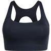 adidas Femme Optime Workout 3-Stripes Medium Support Bra (Plus Size), Black, 4XL Plus