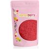 Honeyberry Zuccherini Decorativi per Dolci Naturali e Commestibili, 200g - Codette di Zucchero Colorate Perfette per Decorare Torte, Biscotti e Dessert - Prodotto nell'UE - (Confetti Rossi)