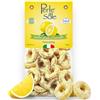 Perle di Sole - Tarallini Glassati al Limoncello, 200 g. - Biscotti Artigianali al Profumo di Limoncello con Glassa Dolce - Linea Break Time, Dolcezza Mediterranea Made in Italy