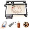 LONGER Macchina per incisione laser da 5 W, 60 W, con touch screen a colori da 3,5, funzionamento offline, 10000 mm/min, incisione rapida per legno, vetro, metallo, pelle (400 x 400 mm