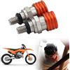Runfarr Spurgo Aria Forcella Moto, Scarico Pressione Aria Forcella M4 * 0.7MM per SX SXF EXC SMR 125 150 250 350 450 Dirt Pit Bike