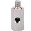 BOROCO Adattatore Sensore Pressione Olio, Raccordo A T Pressione Olio 1/8 NPT M10x1.0 Adattatore NPT Sensore Olio In Acciaio Inox 304 Per Turbo Alimentazione Olio