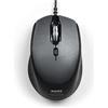 Port Designs Port Connect - Mouse cablato USB-A e USB-C silenzioso e compatto, colore: Nero