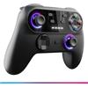 Oniverse Controller wireless per Switch/Switch 2/Lite/OLED/PC/Mobile, joystick con effetto Hall, giroscopio, pulsanti macro, modalità turbo e vibrazioni regolabili, LED, autonomia 6h - Walli (Nero)
