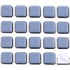 SyiXute 20 Pezzi Scivoli per Mobili,PTFE Teflon Quadrato Autoadesivi Cursori di Mobili,Scivoli per Moquette per Spostare Mobili Pesanti (Quadrato,25 x 25 mm)