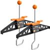 Fvttaow Supporto per scala per barre portatutto, morsetto caricatore, arancione