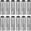 PATIKIL Distanziali Acciaio M6 12pz Distanziali Metallici Acciaio 6 Mm ID x 8 Mm OD x 26 Mm L Distanziatore per Viti Acciaio Carbonio Rotondo per Bulloni a Vite 1/4 o M6