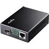Cudy Convertitore multimediale Gigabit-Ethernet MC220, Slot Gigabit-Ethernet RJ45 a SPF 10/100/1000 Mbps per Gigabit, Supporto per Moduli 1000BASE-SX/LX/LH-SFP-Mini-GBIC, Modem in Fibra Ottica