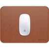Satechi Tappetino Mouse 25 x 19 cm, Mouse Pad per Ufficio e Casa, Design Elegante, Reversibile e Resistente ai Graffi, Materiale Premium PU - Mousepad Marrone