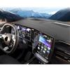 LUWU 4 Pezzi Compatibili con Renault Austral/Rafale/Espace 6 VI/Megane E-Tech Hybrid 2023-2025 2026 Navi+ Pellicola Protettiva Schermo 12 Pollici Nano Pellicola Protettiva 6H Antigraffio Austral