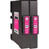 Supply Guy 2 cartucce compatibile con Ricoh GC-41 M Magenta per Aficio SG2100n SG3100Series SG3100snw SG3110dn SG3110dnw SG3110n SG3110 Series SG3110 sfnw SG3120Bsf