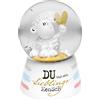 Sheepworld Sfera da sogno con motivo umano, vetro, poliresina, altezza 6,5 cm, idea regalo per fidanzato, fidanzata, 46953