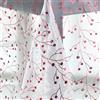 CALITEX Tovaglia festiva in tessuto Berries rosso - motivo bacche perfetta per Natale