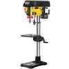 FEMI JOB LINE FM12-953PLUS - Trapano a Colonna 20mm - Motore 750W - 12 Velocità 160-3000rpm - Tavolo Regolabile e Inclinabile 323x323mm - Include Morsa e Mandrino Automatico