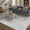 PureCozy Tappeto Salotto 140x200cm Blu Lavabile