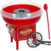 Cepewa Macchina per zucchero filato | rosso oro 29 x 28 cm plastica | Cotton Candy annuale | Utensile da cucina per zucchero (rosso)