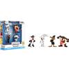 Jada Looney Tunes Metalfigs Confezione da 4 - Bugs Bunny, Tasmanian Devil, Daffy Duck, Sylvester The Cat - Figure da collezione in metallo da 2,5 pollici