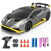 YONCHER Macchina Telecomandata, RC Drift Car per Bambini, Lamborghini con licenza ufficiale, 1:24 20KM/H 4WD Macchine Telecomandate, Radiocomandata Auto per Adulta