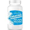 Punto Salute e Benessere Creatina Monoidrato Vegana Senza Additivi, Uomini e Donne Pre Workout Intra Post Workout Creatina Capsule Senza Glutine, Senza Lattosio Integratore alimentare 60 capsule