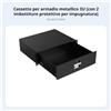 Cassetto Rack 19 Pollici 2U Elevata Capacità di Carico per Palco, Data Center