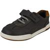 Clarks Sneaker Fawn Family T Bambino, Grigio, 4.5 UK Child