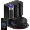 Dyson Spot+Scrub™ AI Robot aspirapolvere e lavapavimenti, 18.000 Pa, 200 min autonomia, auto‑svuotamento, base 3 L, rullo autopulente e filtrazione igienica 0,1 micron (Nero/Blu)