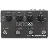 TC Electronic DITTO X4 LOOPER Pedale looper per chitarra a doppio binario semplice e intuitivo con potenti effetti loop