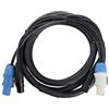 Pronomic Stage PPD-2.5 Cavo Ibrido Powerplug/DMX 10m (ideale per il cablaggio di effetti luce e illuminazione palco)