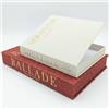 TIPICHOU Libri Decorativi Arredamento Set 2 | Libri Finti Decorativi Design con Scatola Libro Contenitore | Coffee Table Book Decorazioni Casa | Libro Porta Oggetti Arredo Salotto Soggiorno (Terracotta)