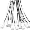MejaRizon 10 pezzi attacco G4, portalampada G4, 20 cm, attacco in ceramica, attacco G4, attacco per lampada LED/alogena/al quarzo, adattatore per casa e industria