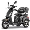 VEVOR Scooter Elettrico a 3 Ruote, Scooter Disabili 3 Ruote 1000 W, Carico max. 226,8 kg, Autonomia 35 km, 3 Modalità di Velocità Regolabili, Capacità di Salita 20°, per Adulti, Anziani