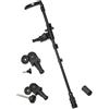 Berkley Asta regolabile per trasduttore | Supporto telescopico rotante Livescope & Fishfinder da 50-80 cm | Braccio sonar frontale per Garmin LVS32 LVS34 | 80 cm